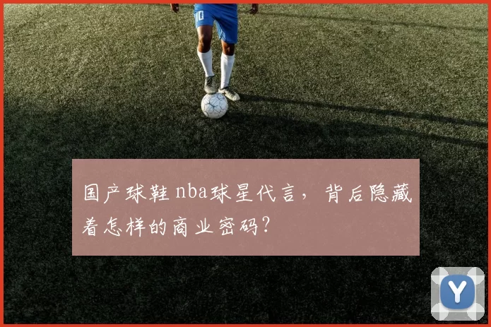 国产球鞋 nba球星代言,背后隐藏着怎样的商业密码?